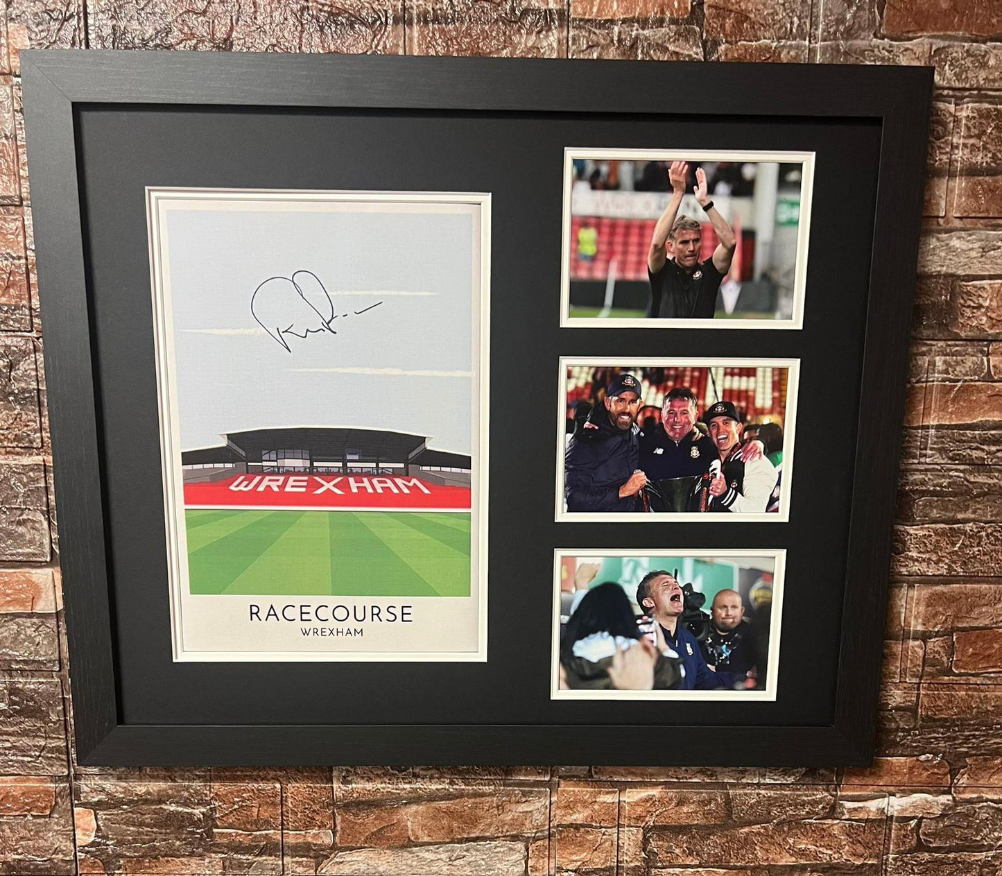 Champions 20x16 Montage Signed By Phil Parkinson