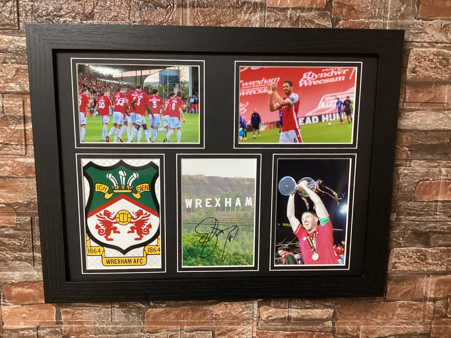 Champions A3 Montage Mount Signed By Ben Tozer