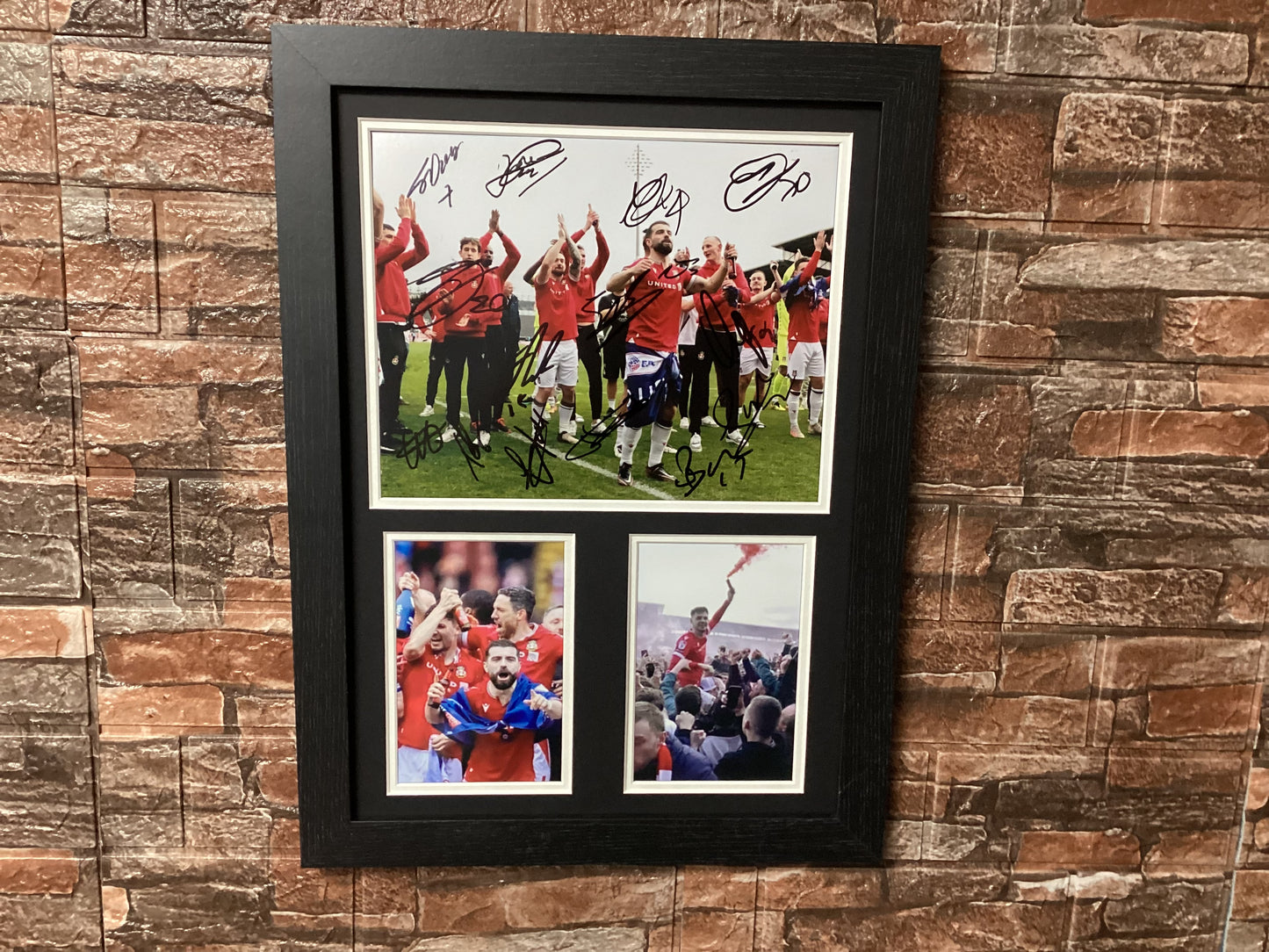 23/24 Promotion Celebration Squad Signed A3 Montage