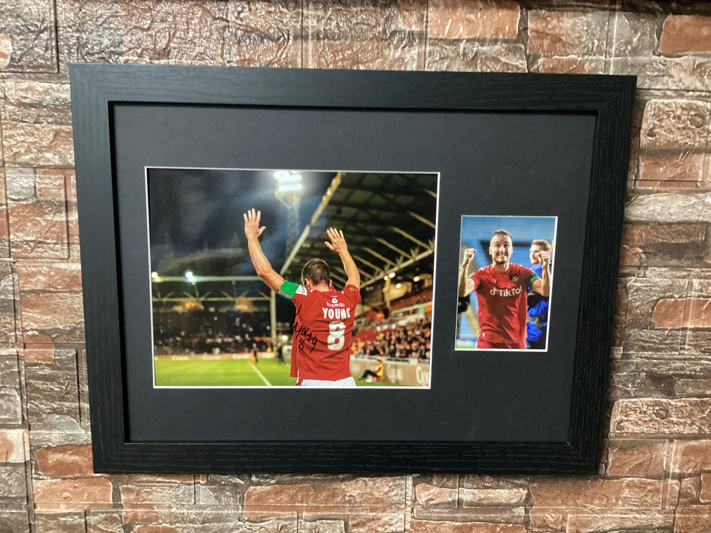 A3 Montage Mount Signed By Luke Young