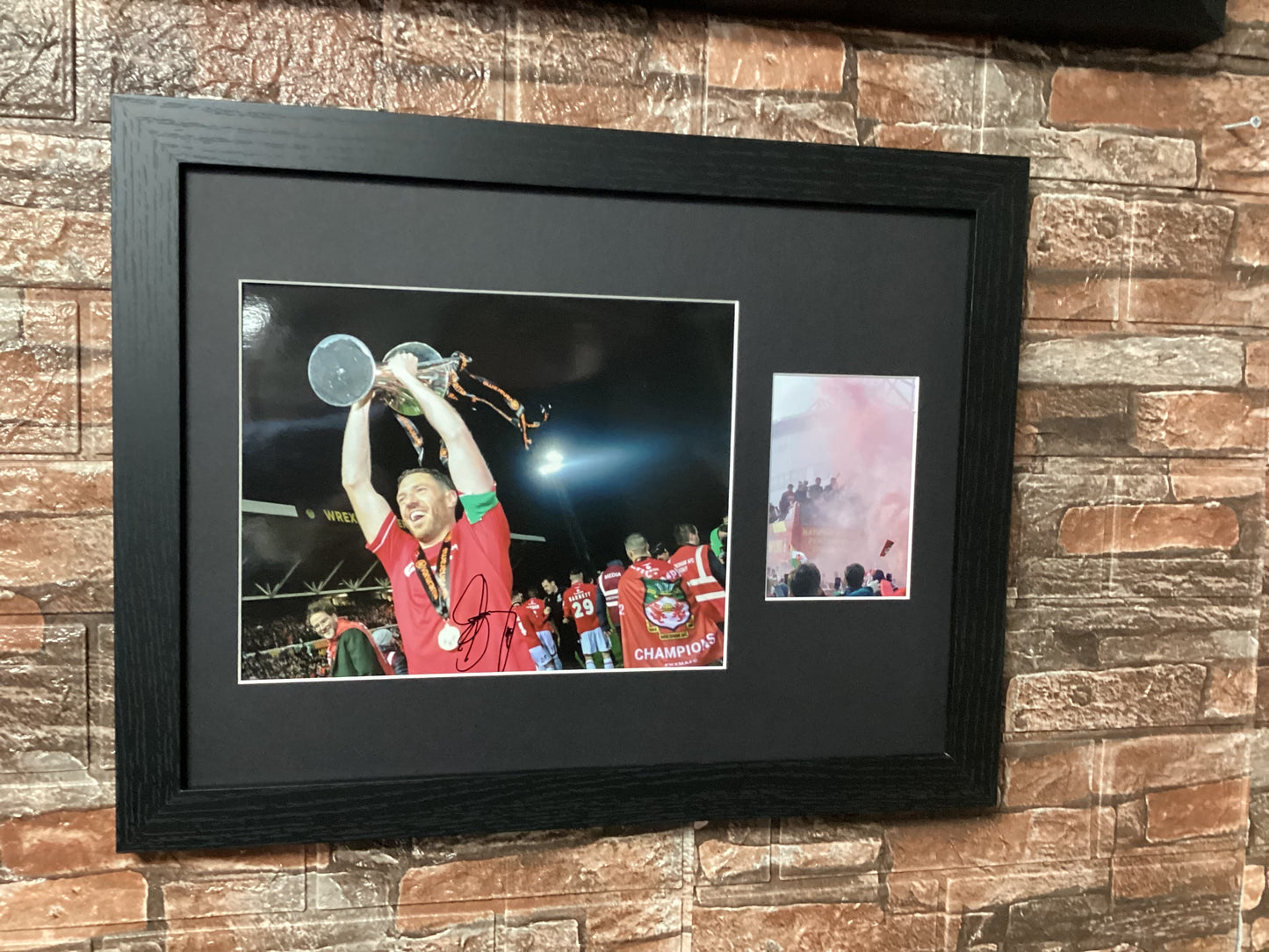 Champions A3 Montage Mount Signed By Ben Tozer