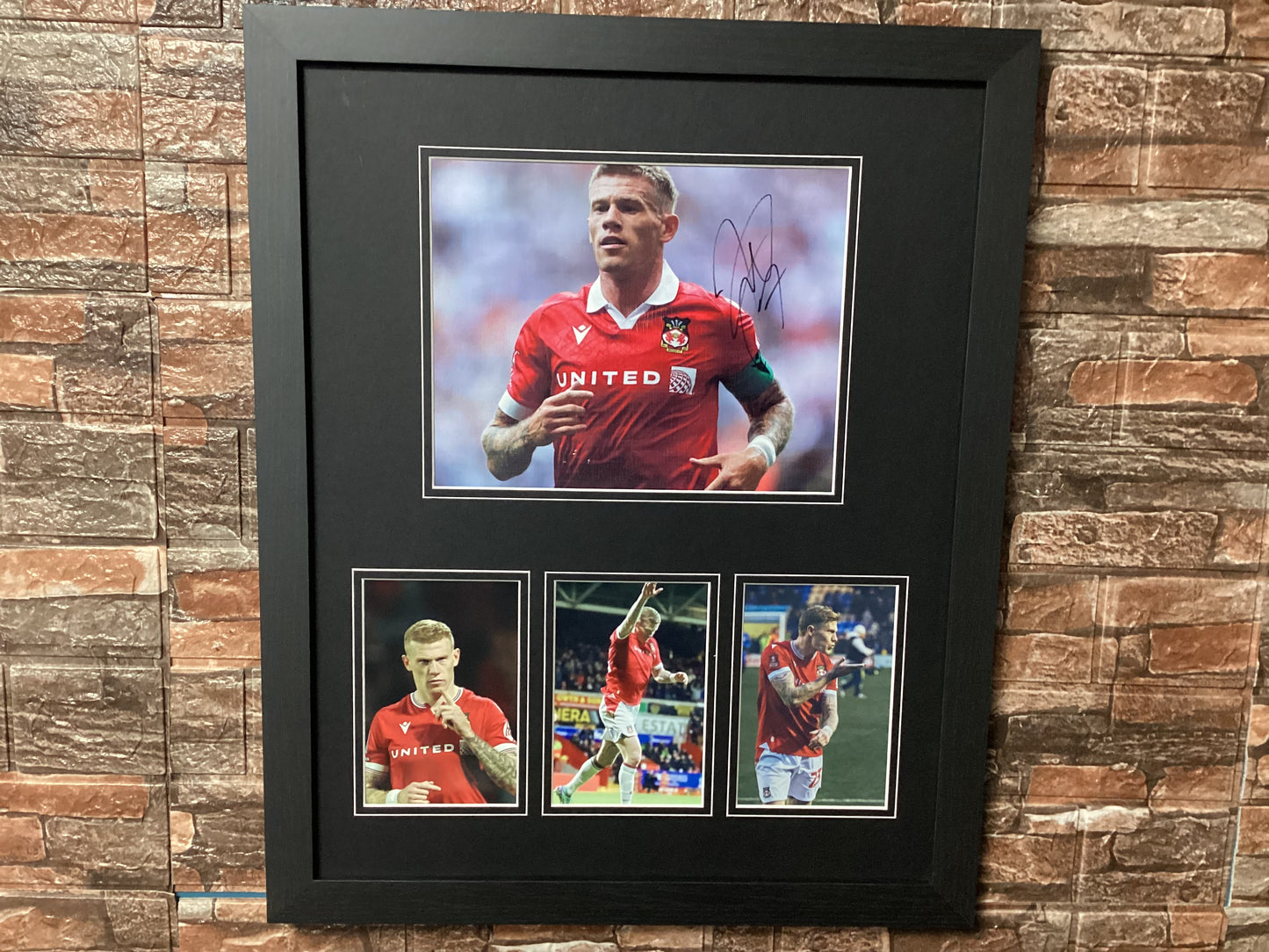 20x16 Montage Signed By James McClean