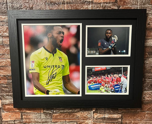 Promotion A3 Montage Signed By Arthur Okonkwo